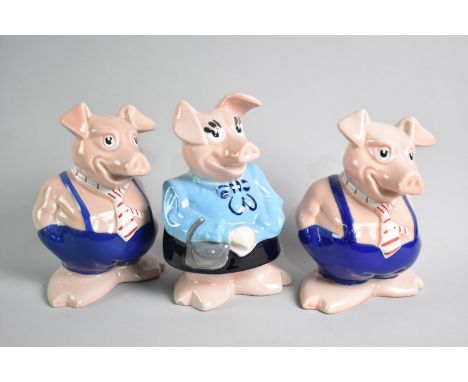Three Wade Natwest Pigs