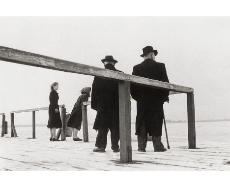 Fischer, Arno -- Müritz-DDR. 1956. Gelatin silver print, printed 1990s. 27,5 x 42,2 cm (36,5 x 48,5 cm). Titled, signed and d