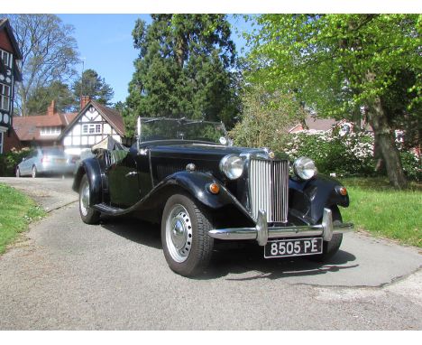 PLEASE NOTE: This lot is a MG TD and not a MG TD MKII as incorrectly catalogued.
 
- 1 of circa 1,600 home market examples  -