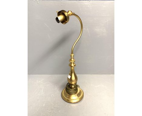 Brass desk lamp 