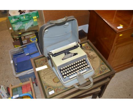 A Remington portable typewriter