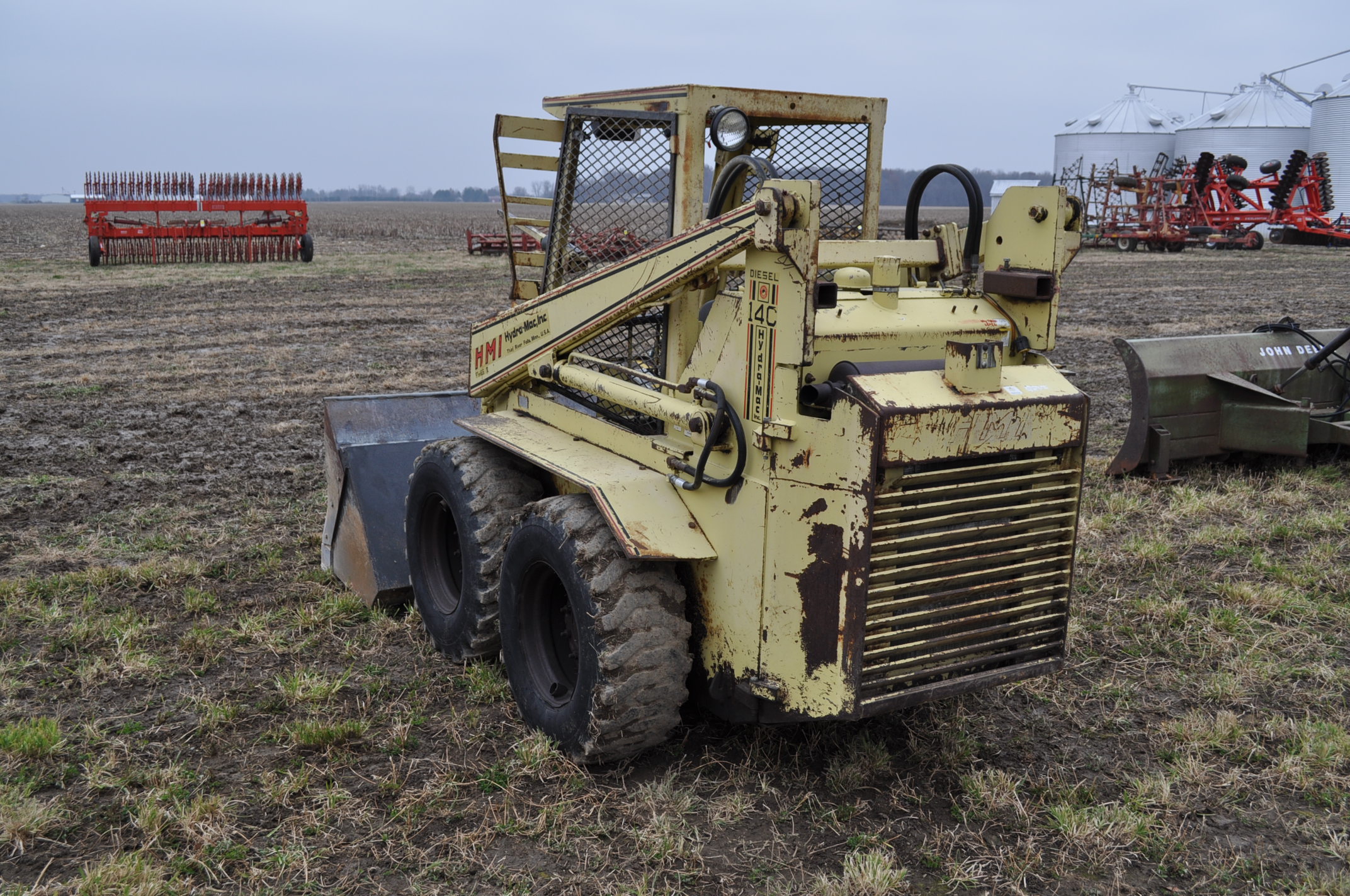 HydraMac HM 1 14C skid steer, Series V, diesel, hydro, gear drive, 69