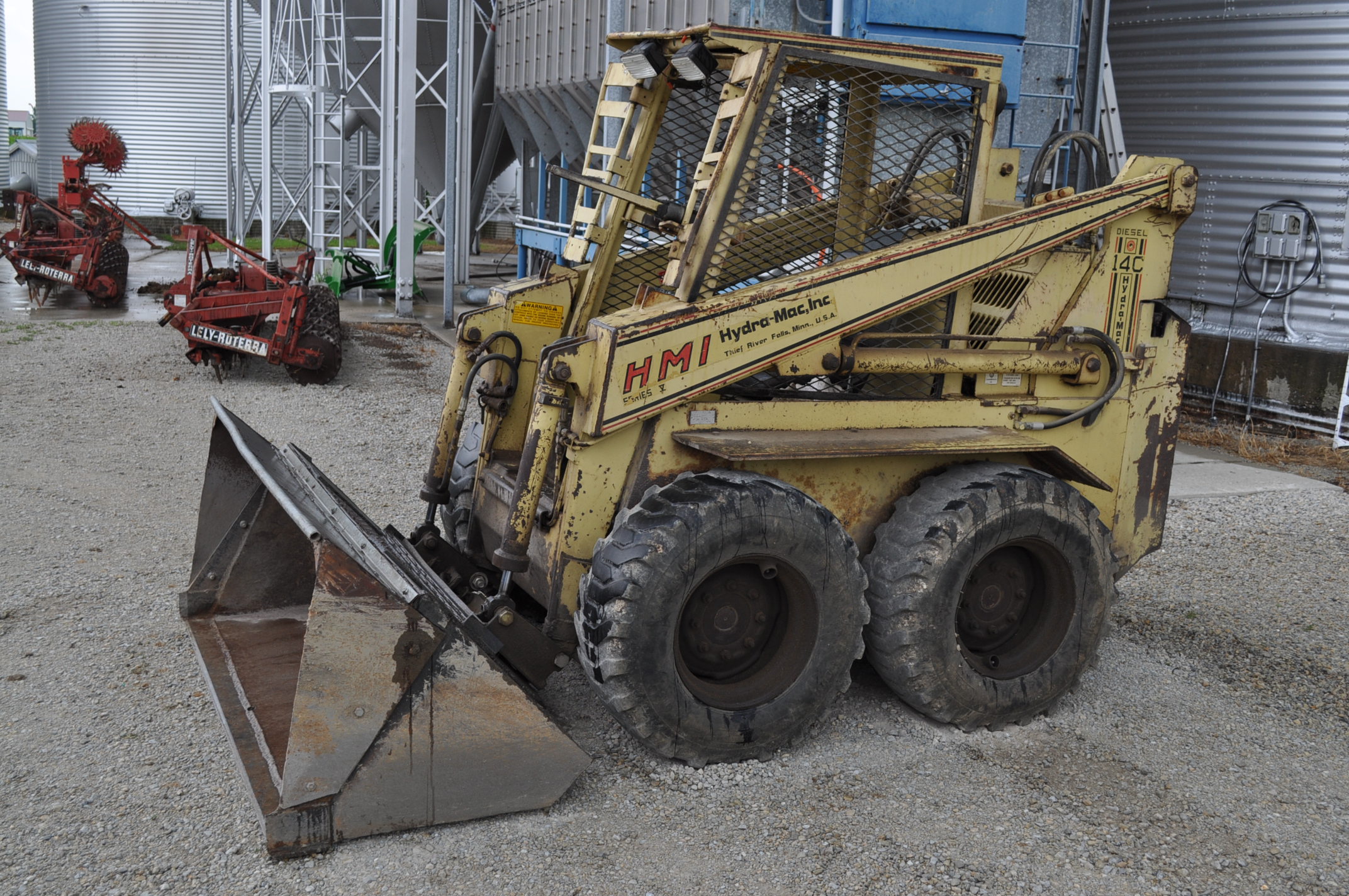 HydraMac HM 1 14C skid steer, Series V, diesel, hydro, gear drive, 69