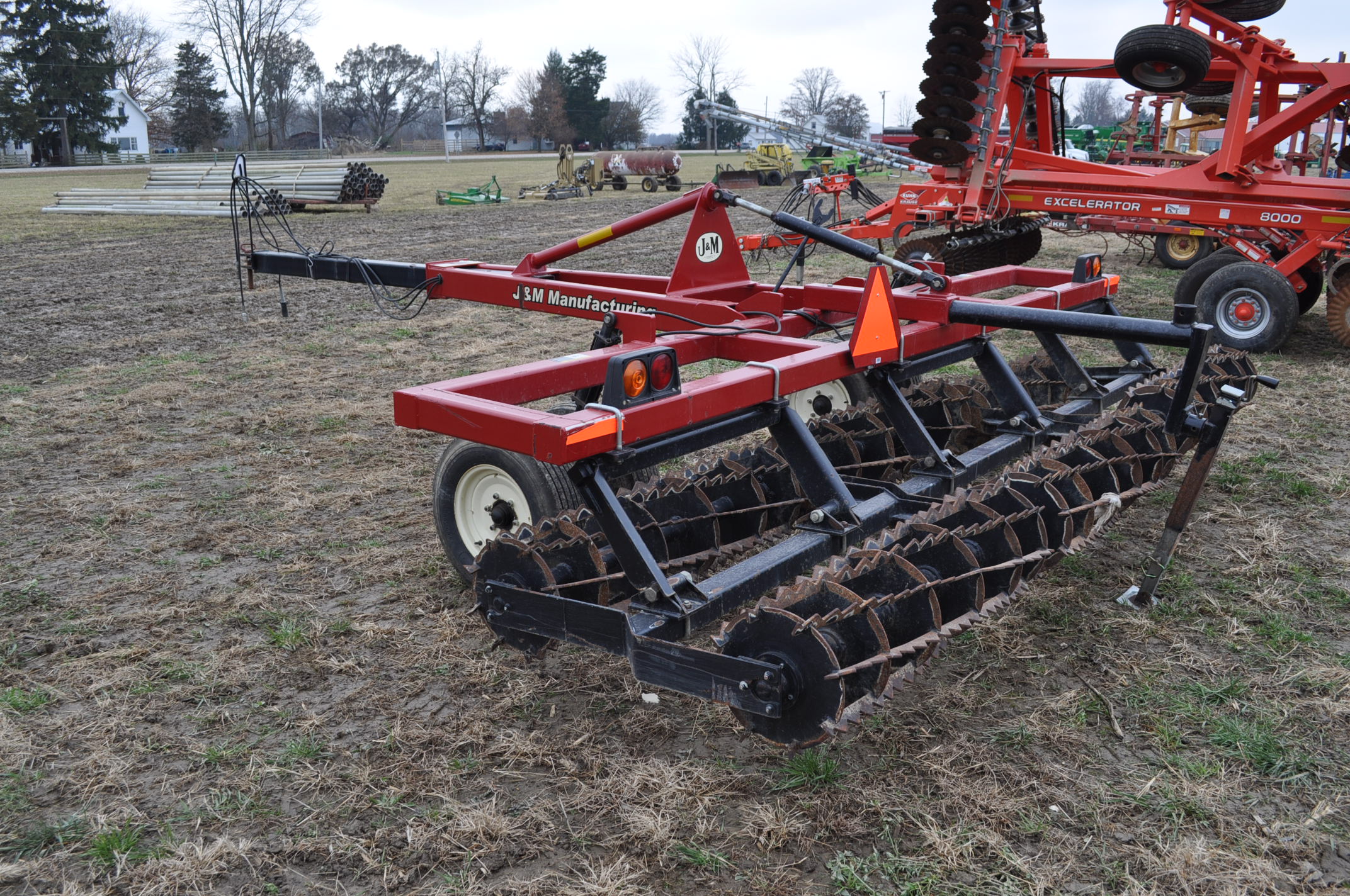 15’ J & M double rolling basket