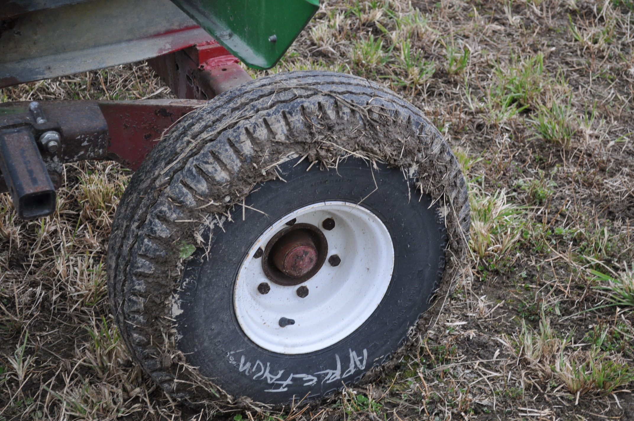 20’ homemade header cart, 7.5010 tires