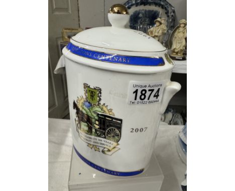 A Ringtons centenary 1907-2007 tea/biscuit caddy