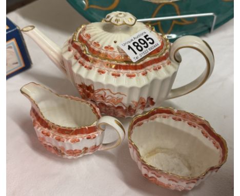 A Copeland Spode 3 piece tea set