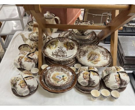 A large collection of Royal Worcester group Palissy dinnerware