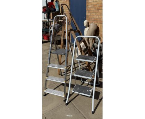 A quantity of step ladders