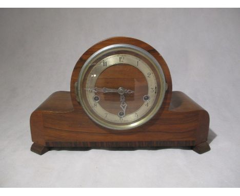 A Smith Westminster chime mantle clock