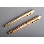Füllfederhalter und Kugelschreiber (Sheaffer, wohl 50/60er J.)