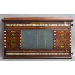 Snooker / Billard Scoreboard (Burroughes and Watts, London, 20. Jh.)