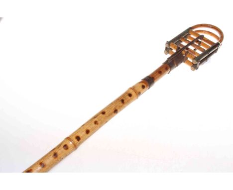 19th Century bamboo shooting stick.