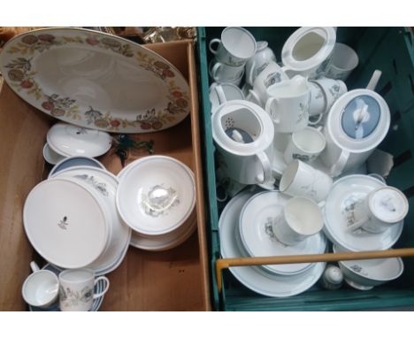 Wedgwood Susie Cooper Design mainly Glen Mist china tea ware approx. 60 pieces