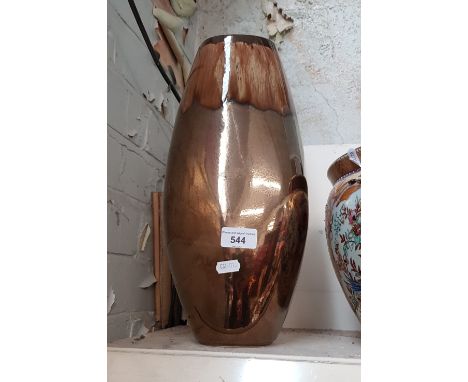 Large Poole vase with a lustre finish, 37cm high