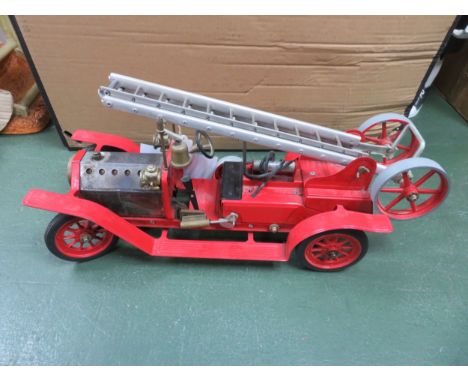 Mamod live steam Fire Engine No. FE1, generally good plus to good (some light corrosion), would benefit from cleaning and ide