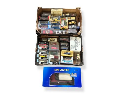 Diecast misc. collection, generally excellent in excellent to good plus boxes, with 1/12th scale Revell 2001 BMW Mini Cooper 