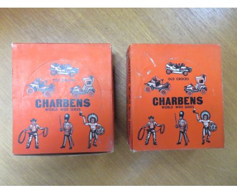 Charbens pair of trade boxes World Wide Series Mobile Radar No. 32, generally excellent in good plus trade box and excellent 