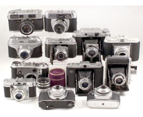 Coupled Rangefinder & Other Cameras inc Periflex, Mamiya C etc. To include Periflex 3a (condition 5F) in case with Lumax 45mm