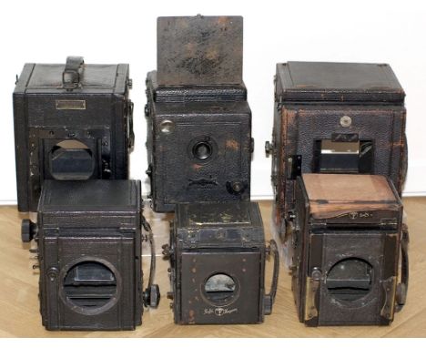 Thornton Pickard & Other Reflex Cameras for Spares or Repair. Collection of focal-plane, reflex cameras for spares or repair.
