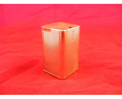 A 1960s/70s Ibelco Table Lighter, gilt finish, approx 15cm.