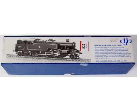 DJH Whitemetal/Brass kit to build a Fairburn 2-6-4 tank engine, requires motor and gear, un-checked (G-BG)