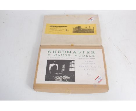 Shedmaster brass/whitemetal kit to build Adams 'Rachel' 4-4-2 tank engine, appears complete (G-BG), and Jidenco Models Beatti
