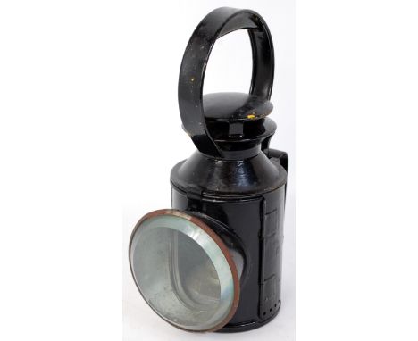 A London Transport four aspect hand-lamp in excellent condition 