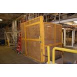 Langley Hydraulic Lift, 60 in. x 58 in. Platform, Approx. 8 ft. Lift Ht., Safety Guard w/Door