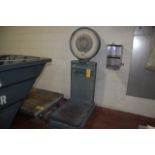 Toledo Platform Scale, Rated 500 lbs.
