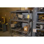 Equipto Shelf Unit w/Clipper, Belt Lacer, Theller Seal Equipment