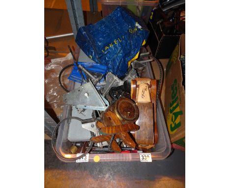 Boxes of mixed tools
