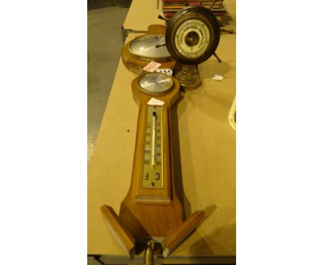 Wall barometer and a desktop example