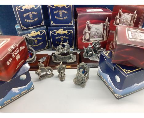 Approximately 16 Myth and Magic Tudor Mint mystical models, some boxedLocation: LWB 