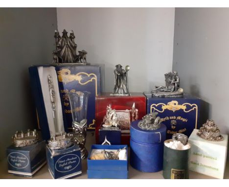 Boxed Myth and Magic collectables, Royal Selanger models and other collectablesLocation: LWB 
