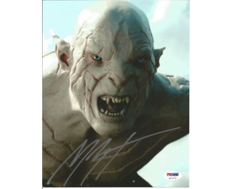 Manu Bennett signed 10x8 colour photo. New Zealand-Australian actor. He is primarily known for portraying characters in epic 