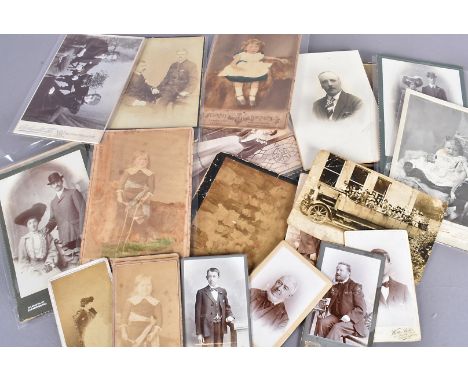 Victorian and Later Photographs, Victorian Carte De Visite and Cabinet portraits, together with various later photographs inc