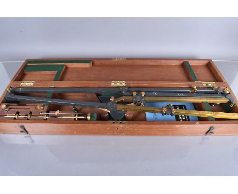 A Military Issue Pantograph, by Stanley &amp; Co Limited, stamped B601 with Broad Arrow, and W.F.S, with instruction manual a