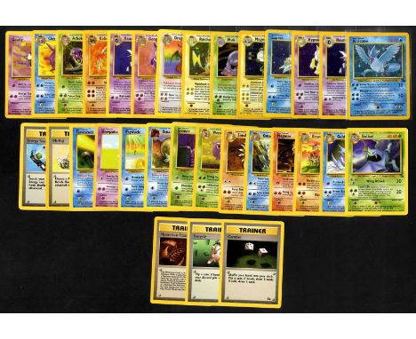 Fossil (1999) – Partial Complete Set – 31/62 - A partial complete Fossil set that features 31 out of the 62 total cards.All c