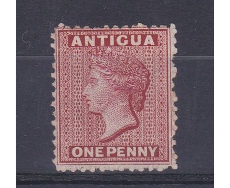 Antigua 1872 definitive SG 13 m/m 1d. Cat £200