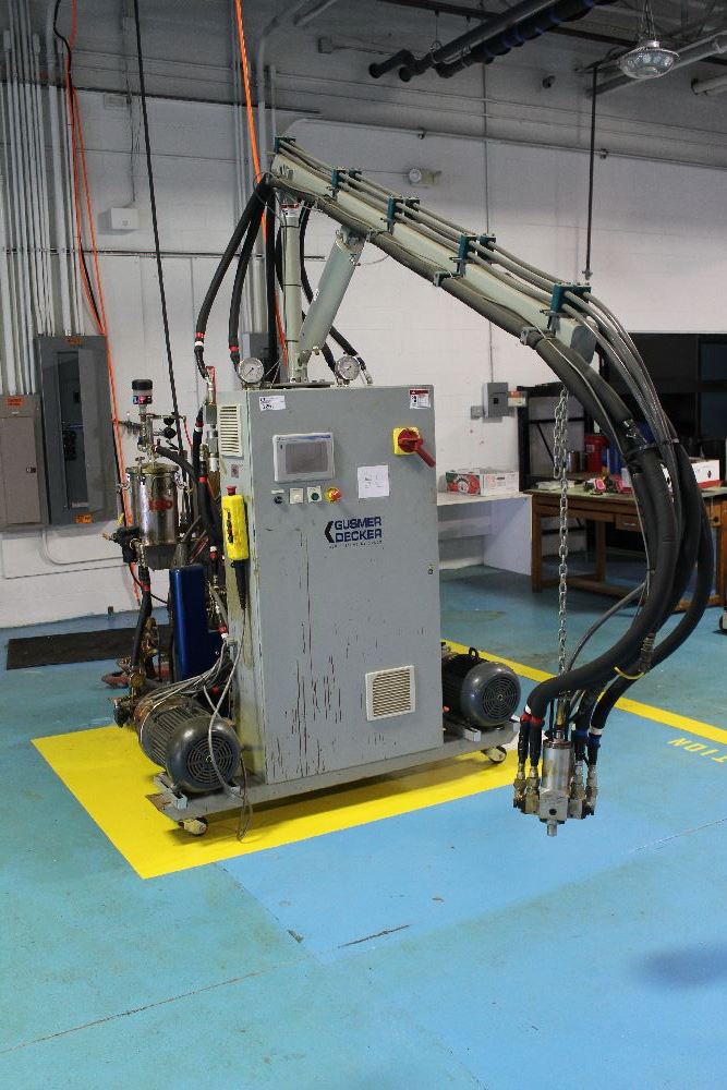 Gusmer Decker Rim System Graco foam Machine model RCSHP10 Allen