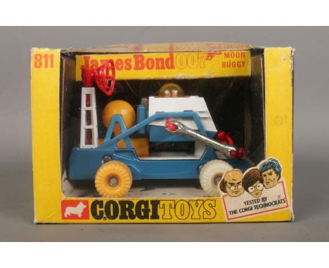 A boxed Corgi 811 diecast model: James Bond 007 'Diamonds are Forever' Moon Buggy with seated James Bond miniature figure.  