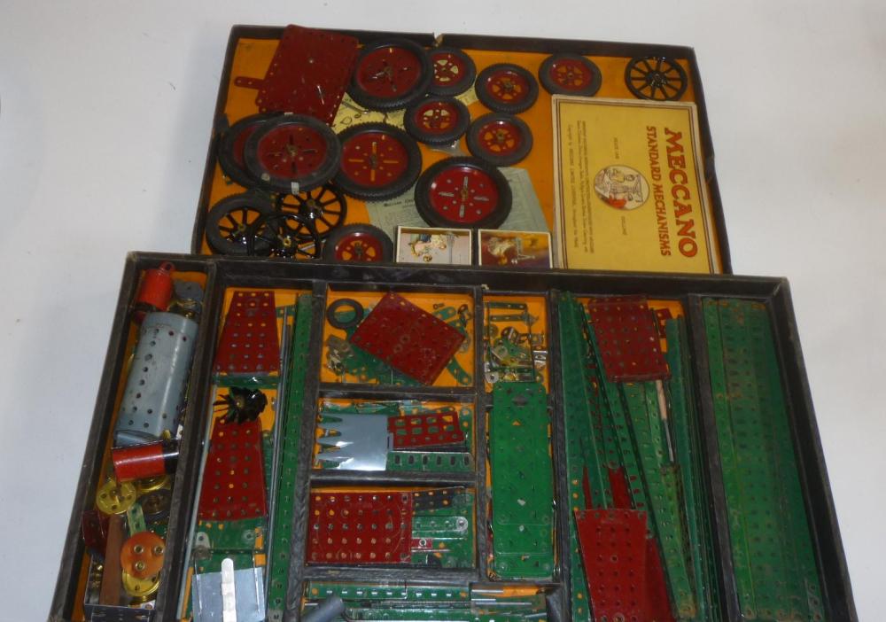 Lot De 60 Pièces MECCANO N°98 Bleu Et Or - Longrines Anciennes, Stock Invendu France