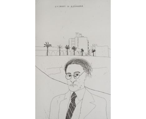 David Hockney (born 1937), Fourteen Poems by C P Cavafy, containing 13 original etchings published 1966, signed by the artist