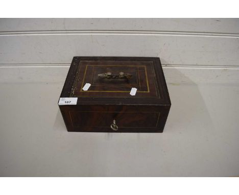 VINTAGE METAL CASH TIN