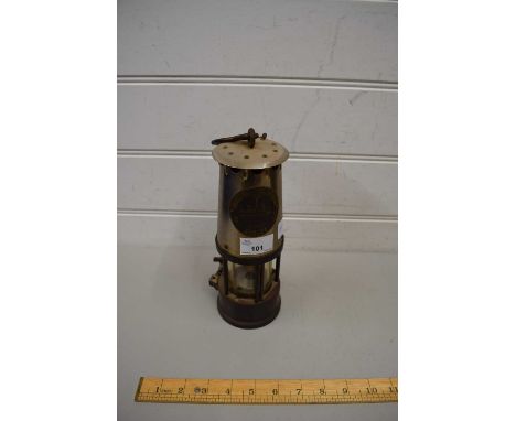 VINTAGE MINERS LAMP MARKED 'PROTECTOR LAMP AND LIGHTING CO, ECCLES'
