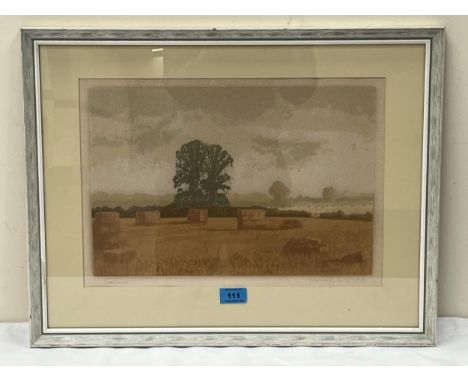 MICHAEL CARLO. BRITISH Bn 1945. Summer. Signed, inscribed and dated 1979. Lithograph on pencil 11" x 16".