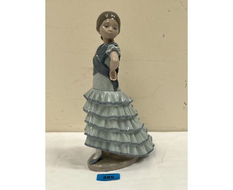 A Lladro figure of a Spanish dancer. 10½" high.