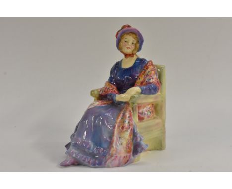 A Royal Doulton figure, Marion, RdNo. 781817, 16.5cm, printed and painted marks,  HN1583 Condition Report: crazing, hairline 