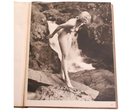 NYMPH AND NAIAD BY JOHN EVERARD FIRST EDITION (1940), book has series of photographs of nudes. Published by George Routledge 